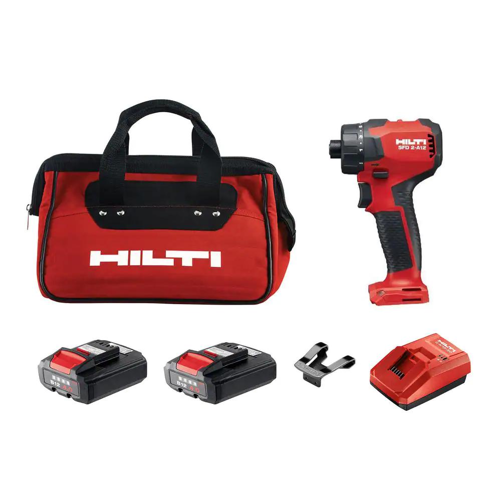 Hilti 12 Volt Lithium Ion 1 4 in. Cordless Impact Driver Power