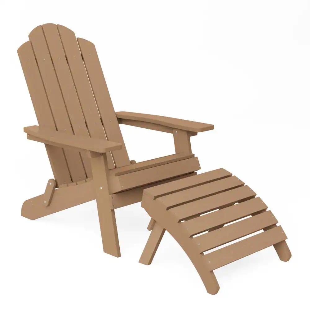 Teak folding adirondack discount chair