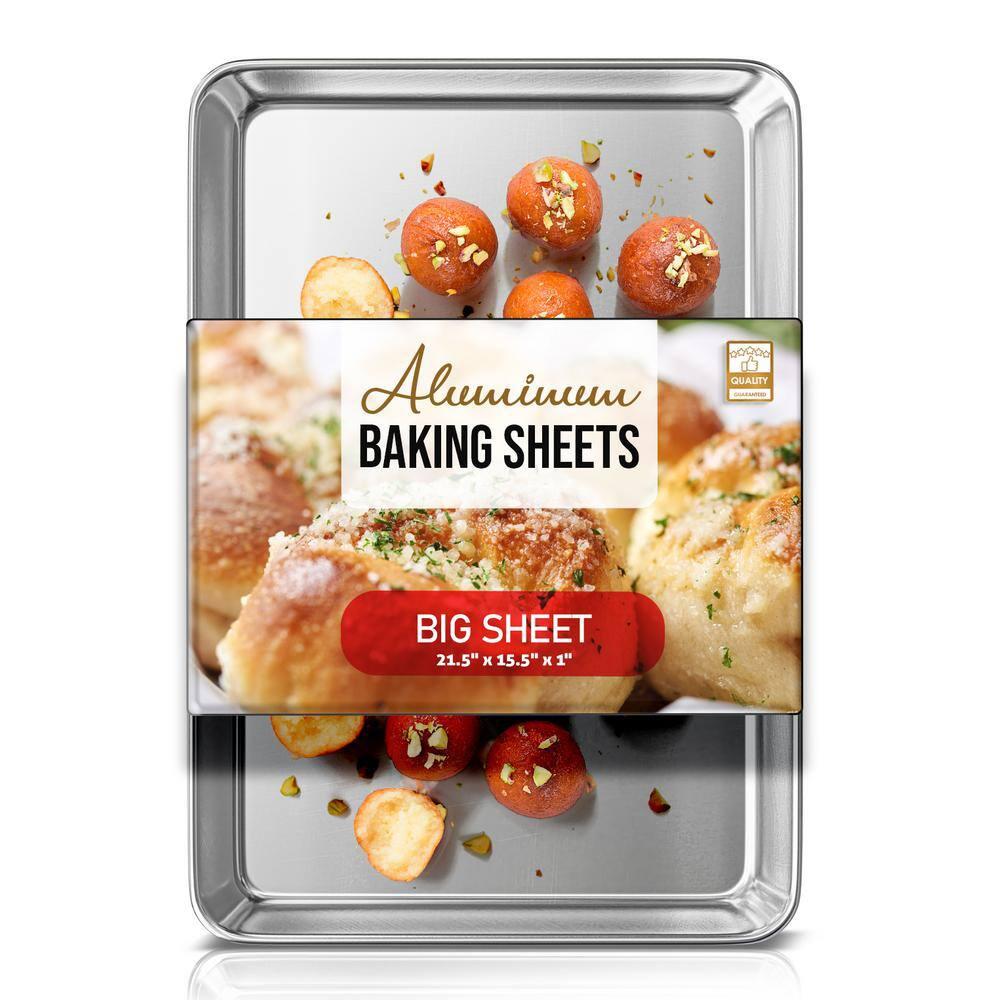 EATEX Aluminum Large Baking Sheet Pan, Steel Nonstick Cookie sheet