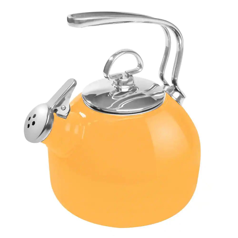 Orange Tea Kettles