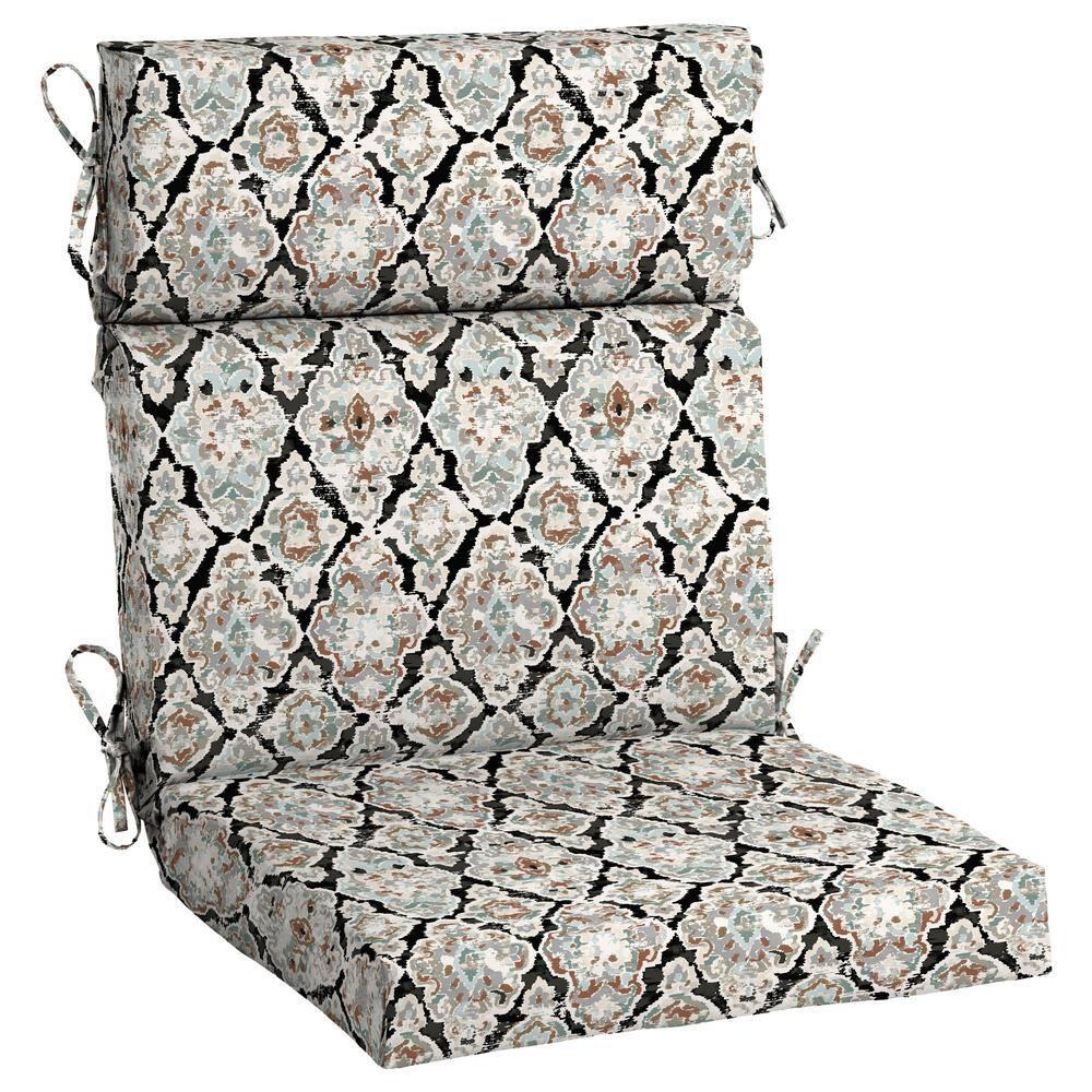 Hampton bay high hotsell back dining chair cushion