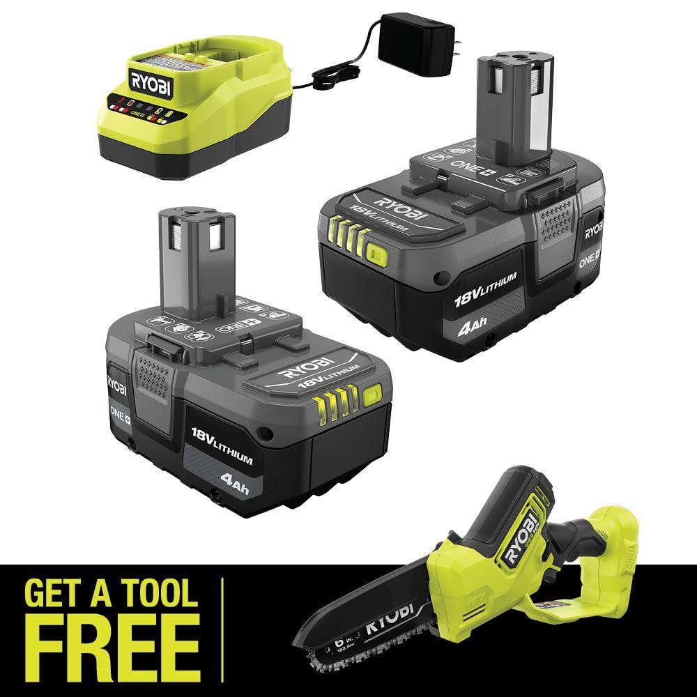 Ryobi 4.0 deals battery 2 pack