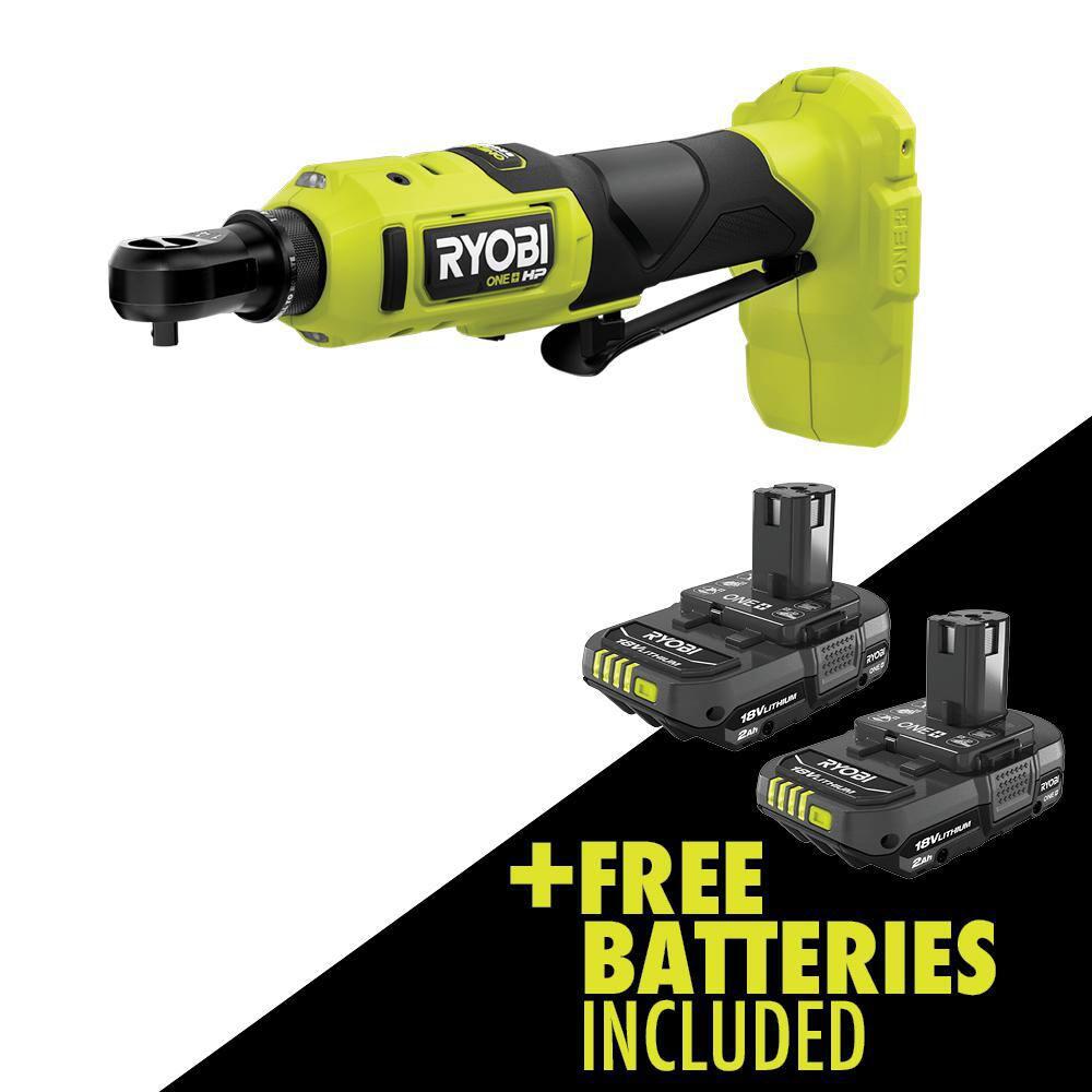RYOBI ONE+ 18V HP Brushless Compact 1/4 in. High | Cordless Ratchets | The BuildClub - Buildclub