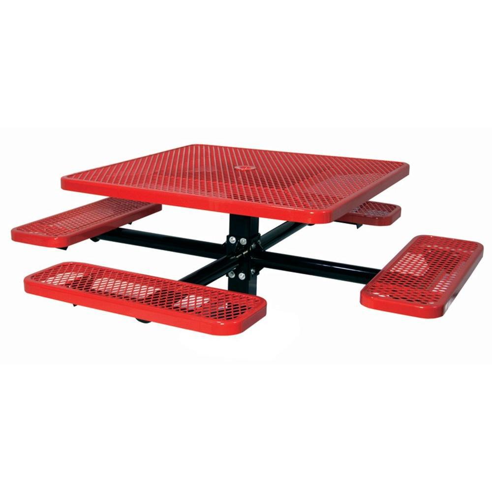 Louisville Cardinals Picnic Table - Red