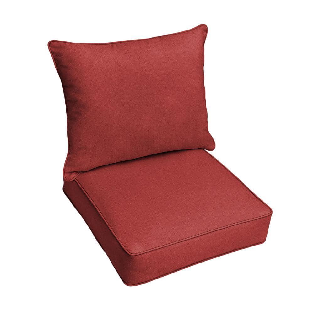 Deep seat discount outdoor cushions 25x25