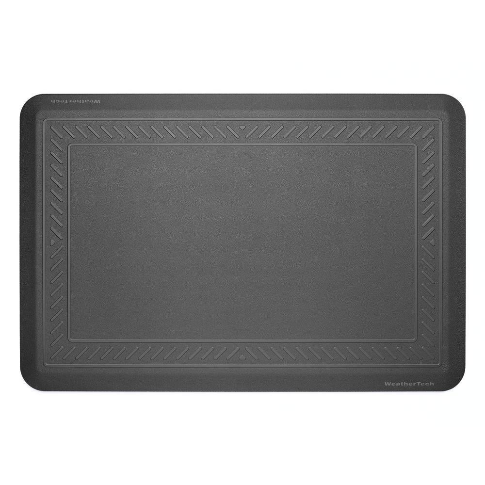 WeatherTech Comfort Mat-Bordered DESIGN-BLACK