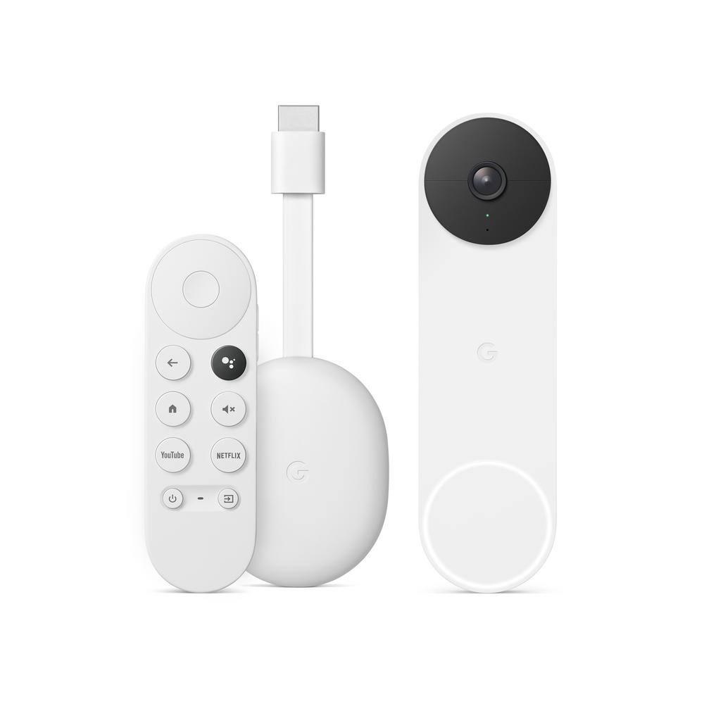 Google Nest Doorbell (Battery) - Smart Wi-Fi Video Doorbell Camera