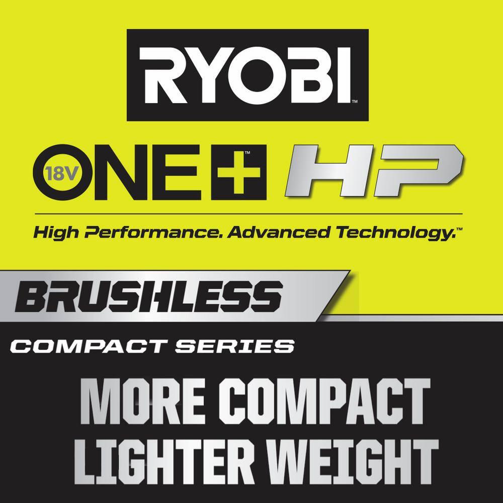 RYOBI ONE+ HP 18V Brushless Cordless Compact 1/4 in. Right | Die