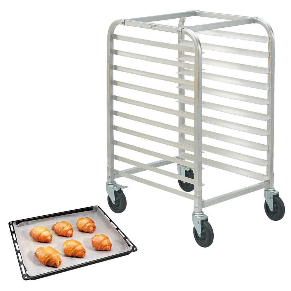 Bun Pan Rack 20-Tier Commercial Bakery Racks with Brake Wheels26 in. L