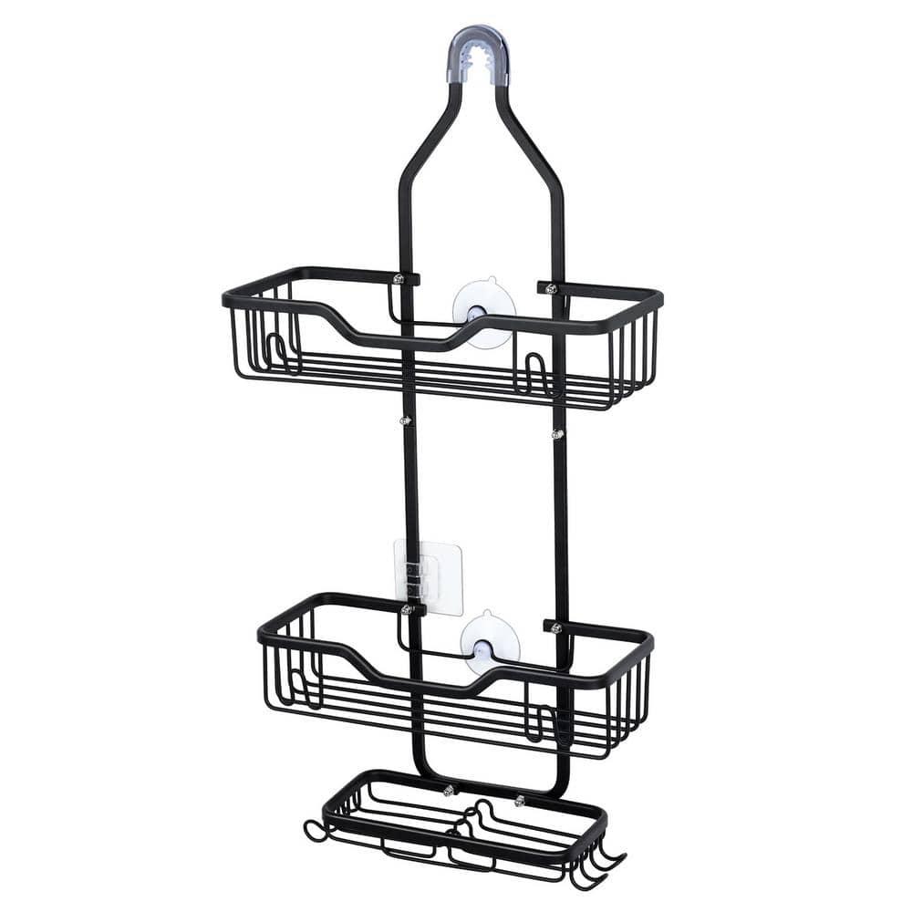 Oumilen Shower Caddy Over Shower Head, Hanging Rustproof Organizer