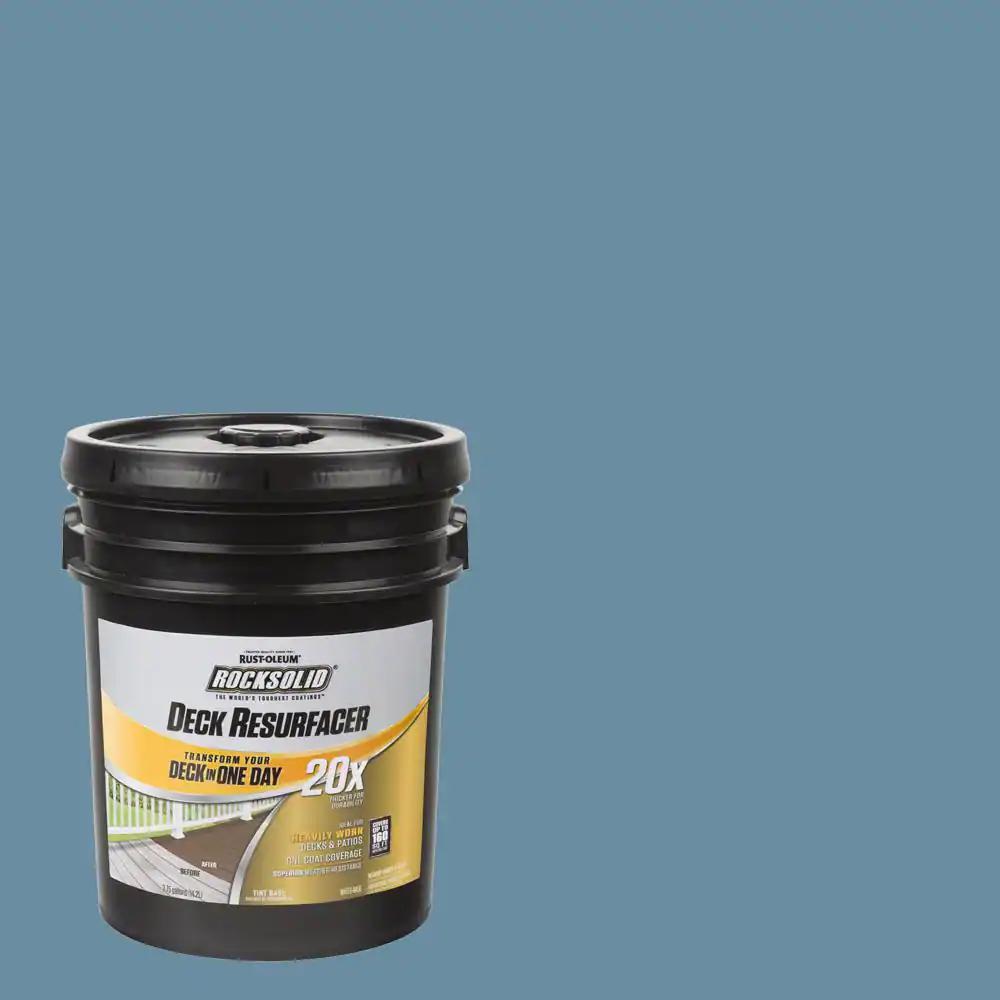 Rustoleum rock solid on sale deck resurfacer 20x