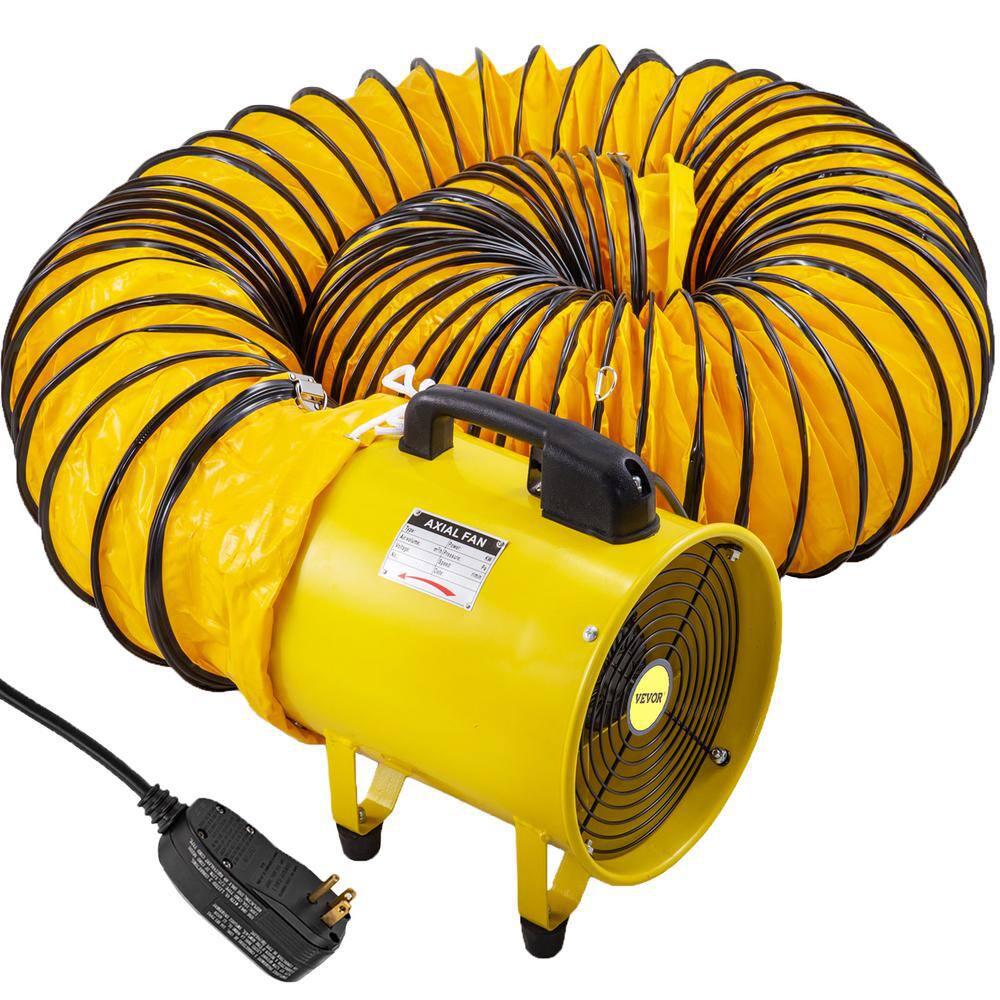 VEVOR Utility Blower Fan 10 in. 1030 and 1518 CFM High Velocity