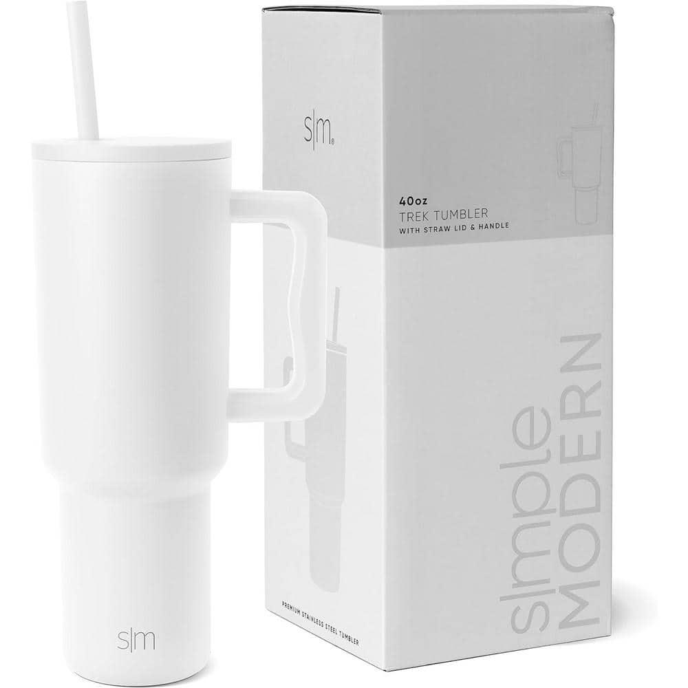 Simple Modern 40 oz Tumbler with Handle and Straw Lid