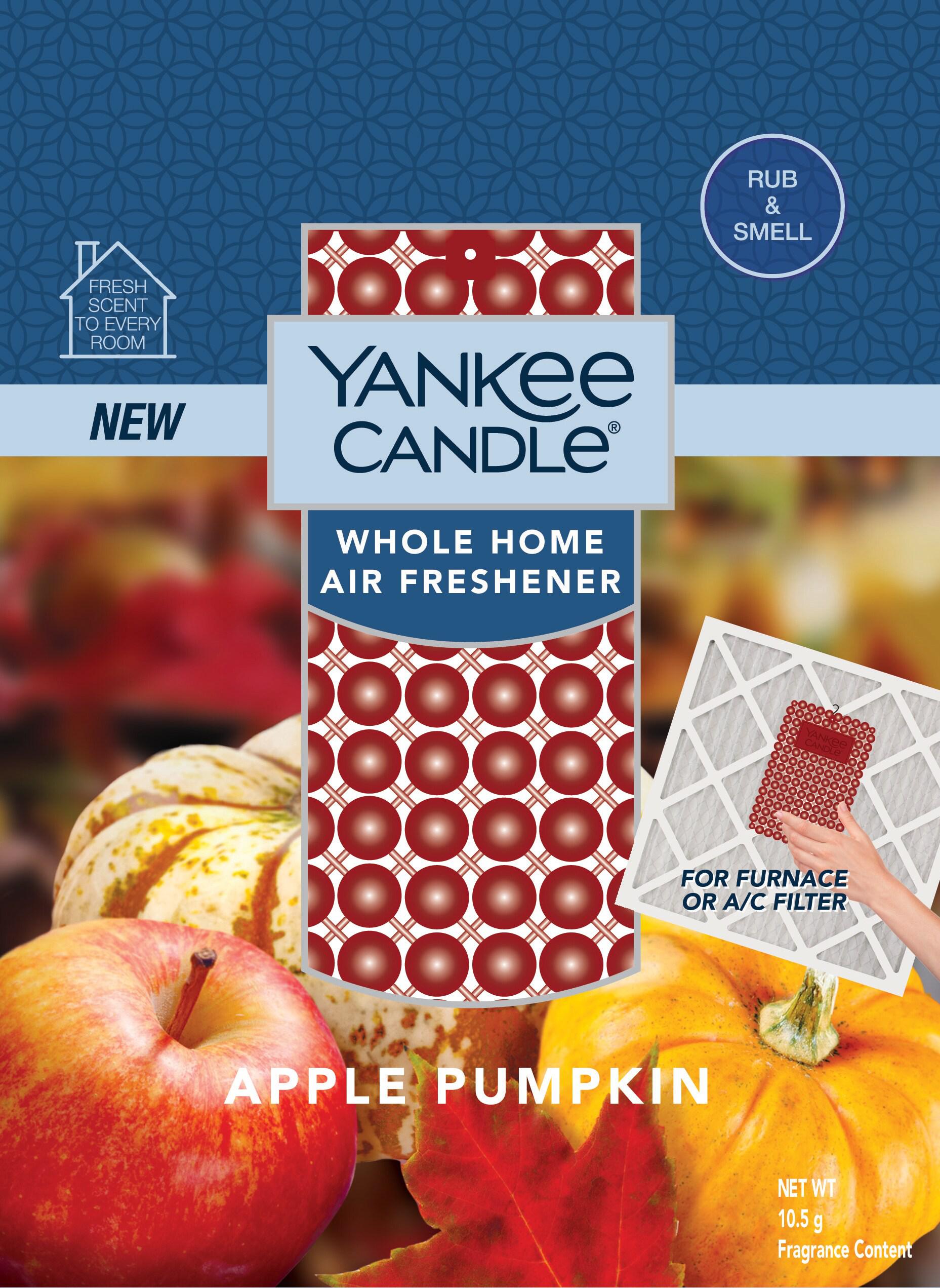 Yankee Candle Whole Home- Apple Pumpkin Air Filter Freshener, Air Filter  Accessories
