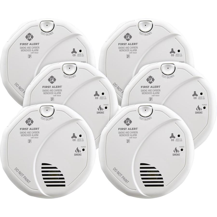 First Alert Brk Hardwired Combination Smoke and Carbon Monoxide Detector