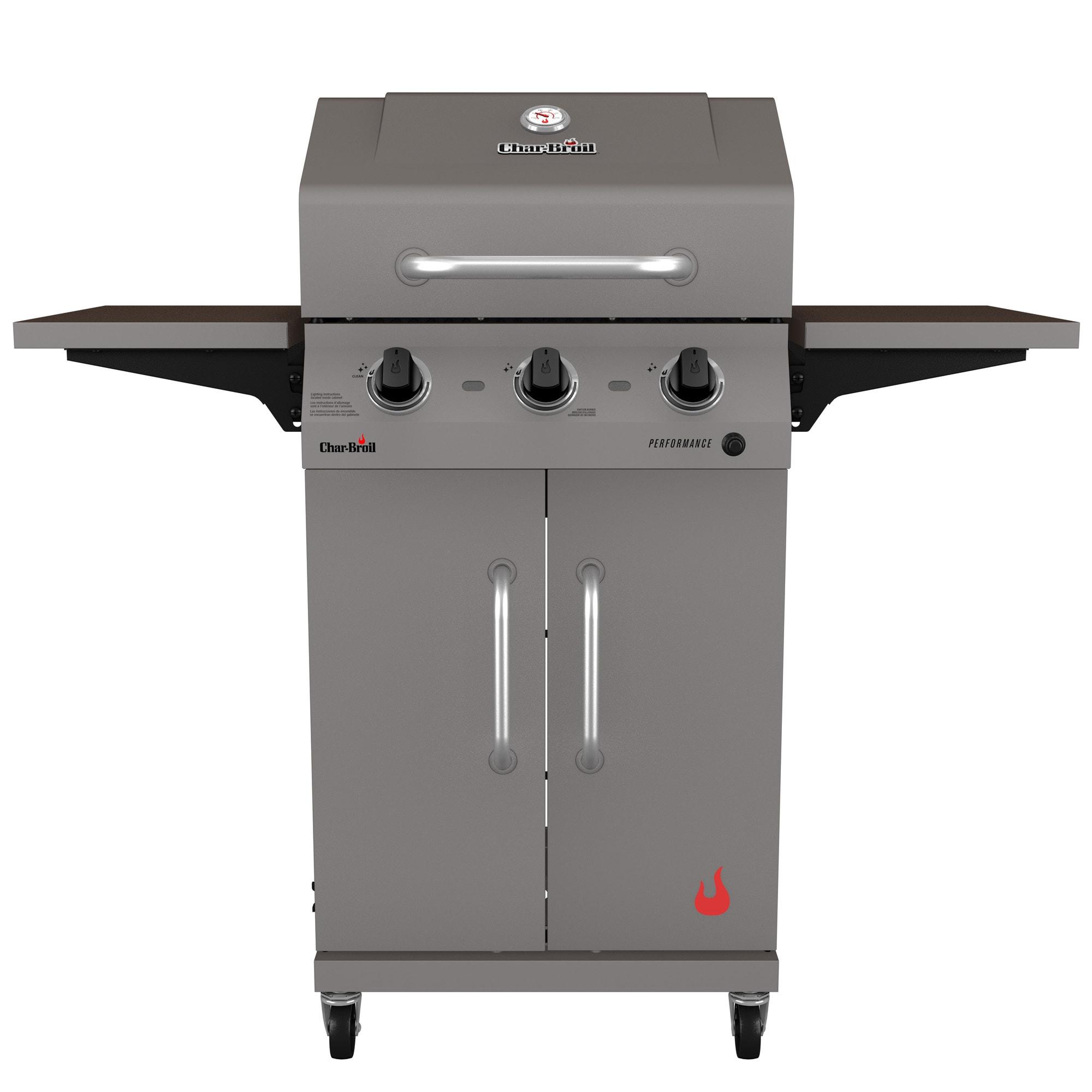 Char Broil Performance Series Stone 3 Burner Liquid Propane Gas