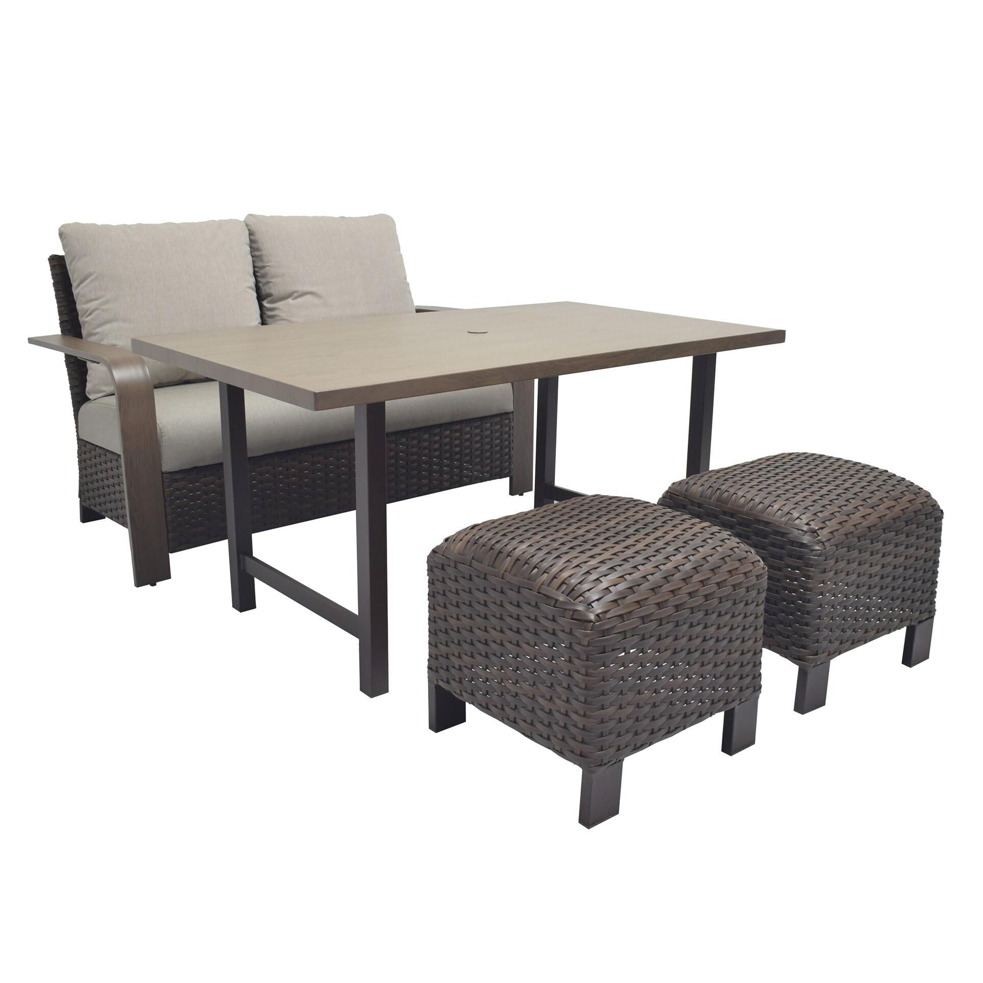 Allen roth best sale wicker patio furniture