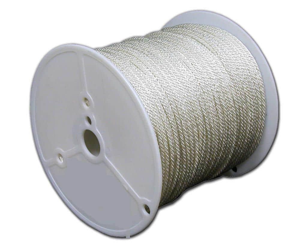 T.W. Evans Cordage .375 in. x 500 ft. Solid Braid Polyester Rope