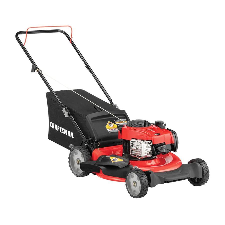 CRAFTSMAN M110 140 cc 21 in Gas Push Lawn Mower with Briggs and