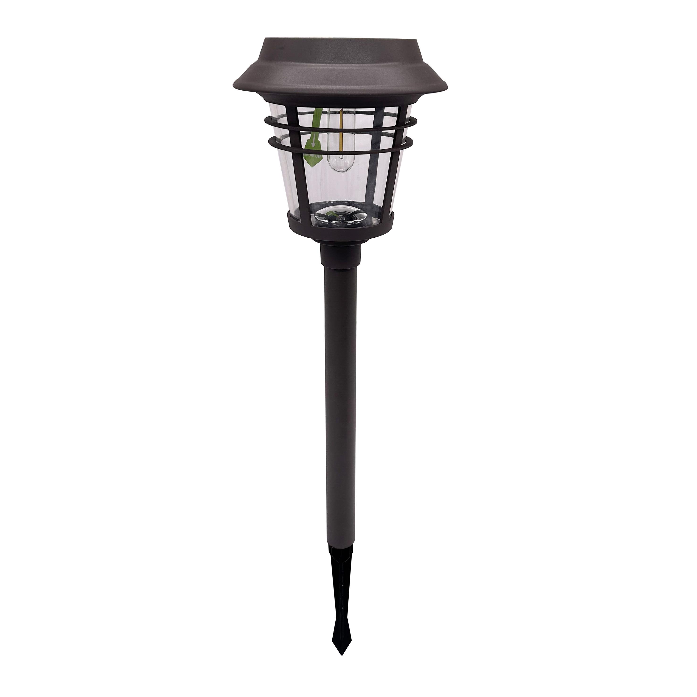 Harbor Breeze Round Path 15 Lumen Black Solar LED Outdoor Path