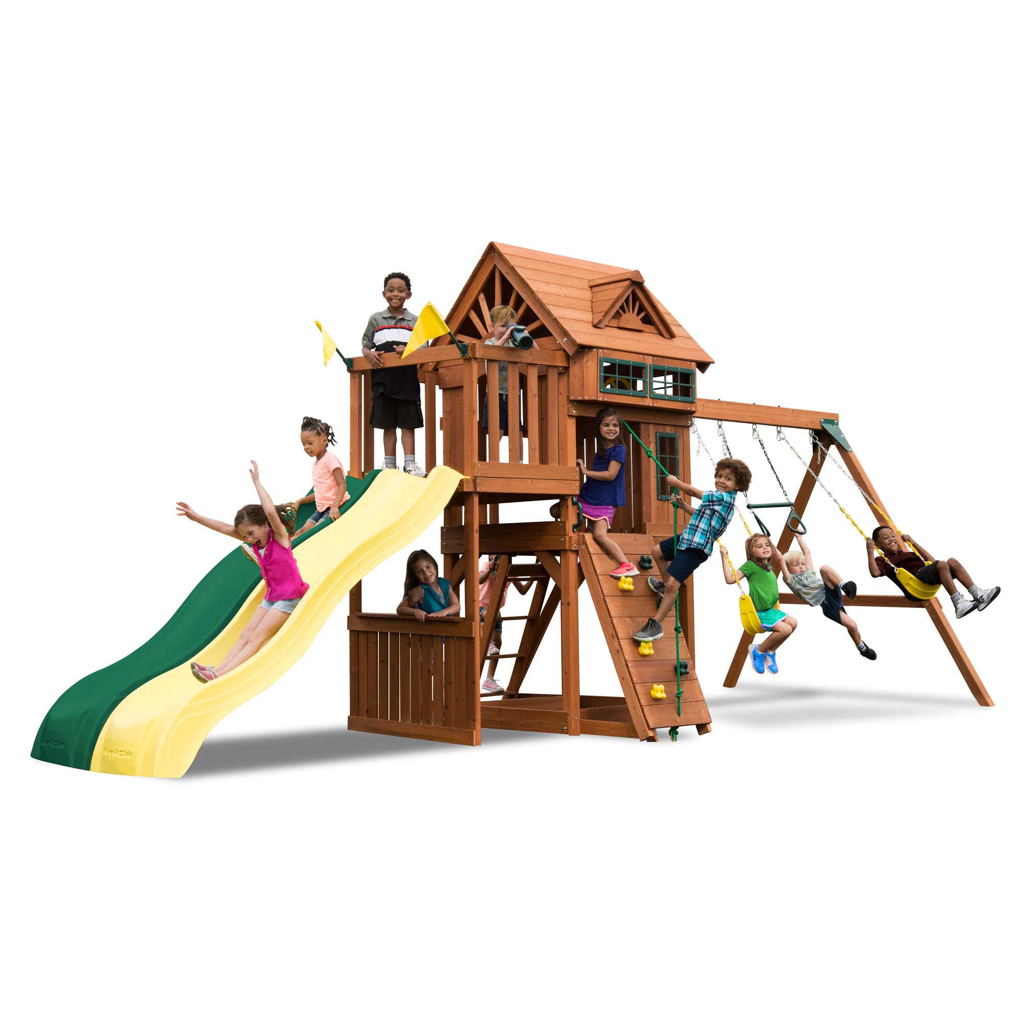 Gorilla playsets captains fort residential sales wood playset